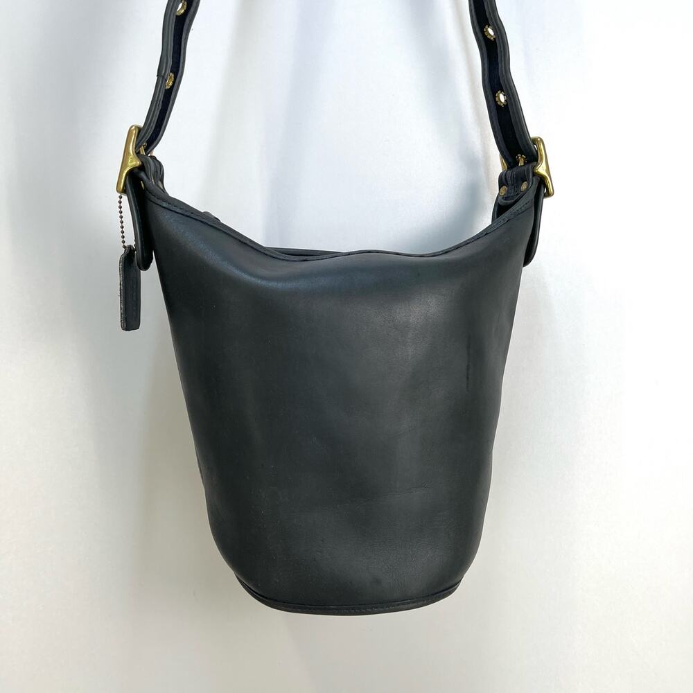 Vintage Coach Helen Berg’s Legacy Duffle Sac Feed Bag Crossbody 9953 Purse Green